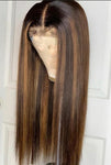 Full lace colored wig