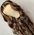 Full lace colored wig